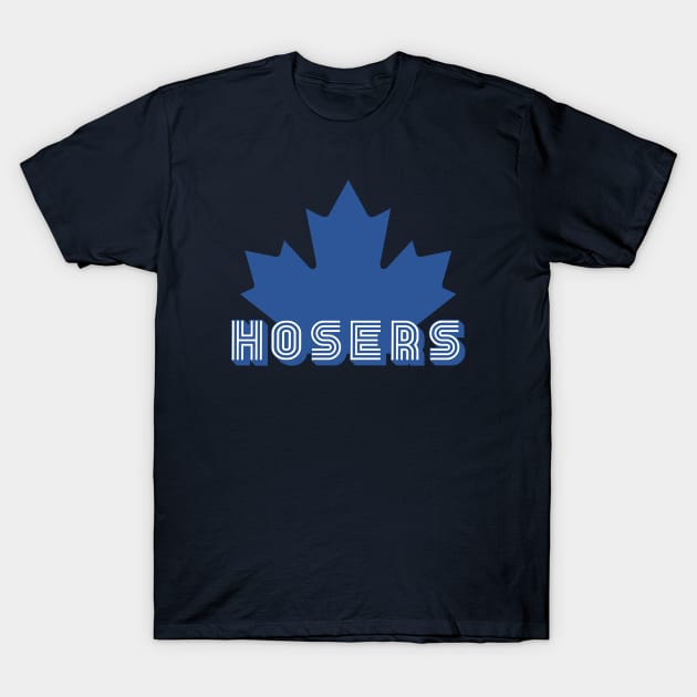 Hosers (Royal Blue) T-Shirt by Roufxis